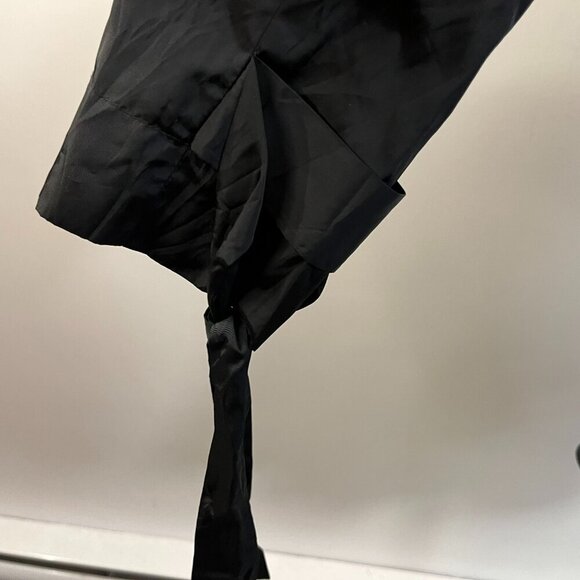 Cole Haan Women's Black Ruffled Lightweight Jacket - Size XS - Picture 6 of 8